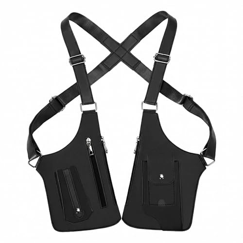 Bolsas de hombro con múltiples bolsillos y ajuste axilar para comodidad diaria