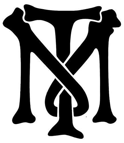 Tony Montana Bones - Sticker Graphic - Auto, Wall, Laptop, Cell, Truck Sticker for Windows, Cars, Trucks