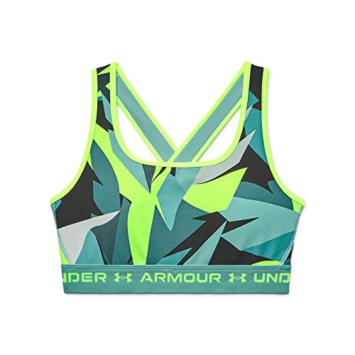 Image of Under Armour Cross-Back Mid Impact Bra