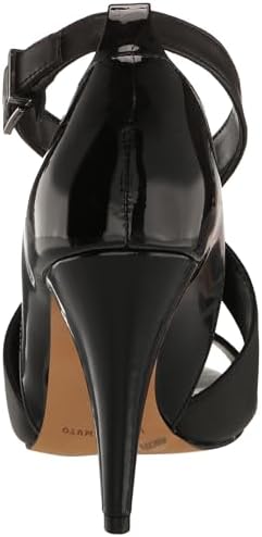 Vince Camuto Women's Aleanna Cone Heel Sandal Heeled, Black, 9 | Image 2