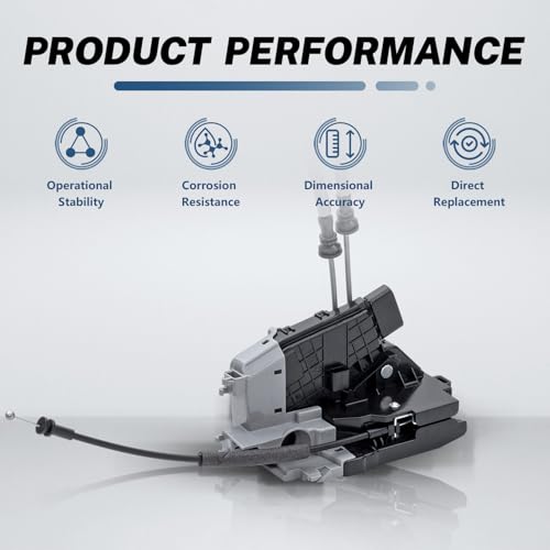Image of KELOKE Door Latch Lock Actuator Compatible with Hyundai Tucson 2016 2017 2018 2019 2020 2021, Rear Right Passenger Side, Replace# 81420-D3000