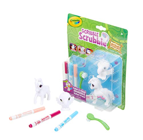 Crayola Scribble Scrubbie Safari 2 Pack Animal Toy Set Age 3+ #TOP1