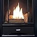 ProCom Dual Fuel Ventless Gas Fireplace System with Mantle, Thermostat Control, 4 Fire Logs, Use with Natural Gas or Liquid Propane, 15000 BTU, Heats up to 600 Sq. Ft., Toasted Almond