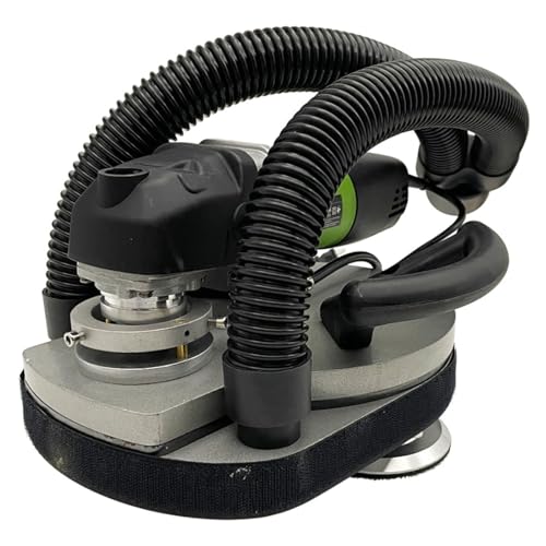 Using a triple-head wet dry polishing machine on a marble floor