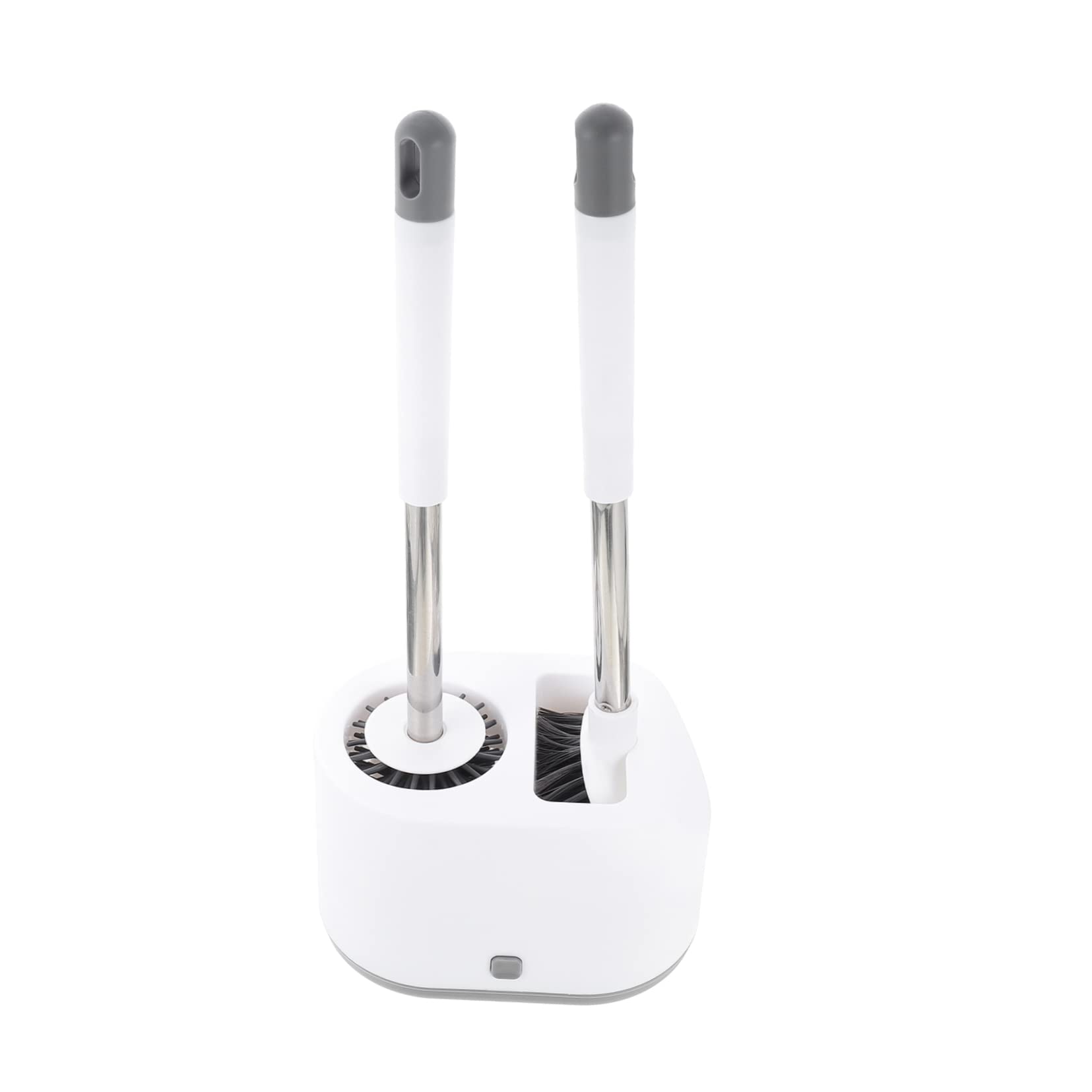 Brosse de toilette blanche suspendue pour simplifier le nettoyage de vos WC