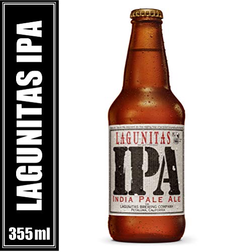 Cerveja IPA Lagunitas Garrafa 355ml, pack 12 un