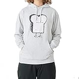 Cleptomanicx Toast Light Heather Grey Hooded Größe XL