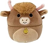  Squishmallows Calton The Highland - Corno lungo di mucca, 12,7 cm
