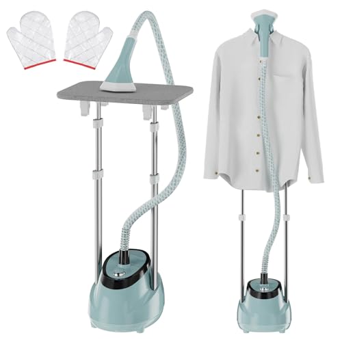Recopilación de Central de Vapor para comprar online. 41 OCCULO Plancha de Vapor para Ropa, plancha de vapor, Plancha de Vapor Vertical, Plancha Vertical de Vapor de 1350W, Ajusta 10 Marchas Planchar, Capacidad 1.6L, Altura Regulable,...