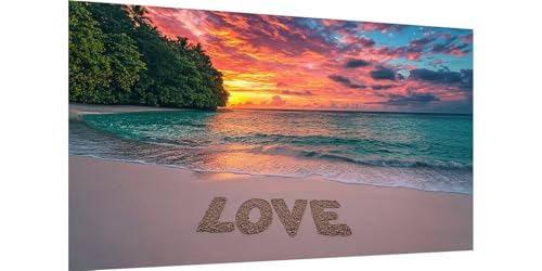 Cadeaux femmes originaux avec ce coffret Amour 5D diamond painting complet
