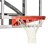 Goalsetter Double Ring Static Basketball Rim Includes Mounting Hardware and Nylon Net,Orange