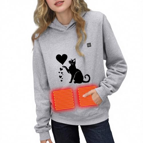 Manteau chauffant électrique USB enfant doudoune hiver coupe-vent