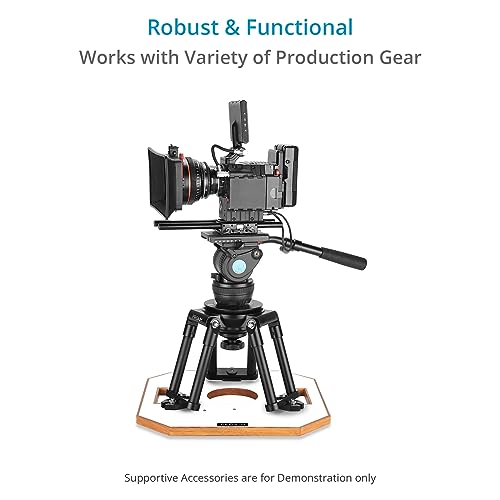 PROAIM 150mm Half Ball Adapter (Flat-Bowl Camera Mount) Camera. Converts Flat Head to 150mm Ball Base. For 150mm Bowl Tripods & Hi-Hats. 3/8"-16 Tie-Down Screw (BA-150) - Image 3