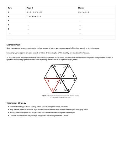 Juego de Triominós de Madera miniatura 6