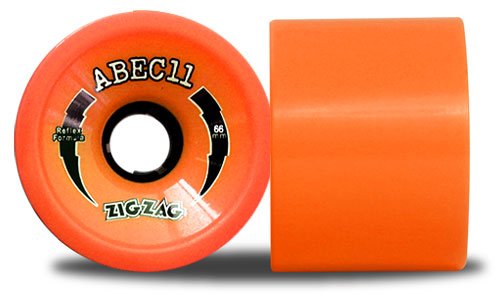 ABEC 11 Reflex zigzags Orange Plus 89 A 66 mm