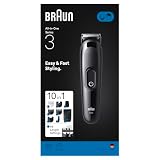 Braun AIO3560 All-in-One Series 3 Bartschneider mit 10-in-1 Pflege-Set