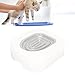 ZJchao Cat Toilet Trainer Kit, Toilet Training for Cats Kitten Litter Box Universal Reusable Cat Toilet Trainer Cat Toilet Training System Cat Toilet Training Seat Tool for Pet Supplies