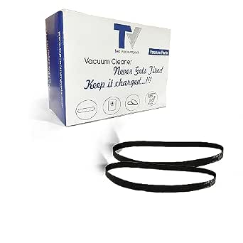 Hoover FH51000 Series Steam Vac Mylar Non Stretch Belt Single Part # 440005536, Black