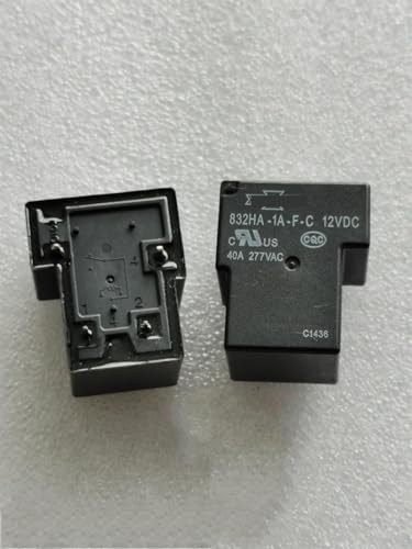 Relais 832HA-1A-FC-24VDC de puissance 40A à 4 broches pour circuits imprimés automoteurs