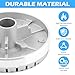 Cooker Hat Set, Gas Stove Burner Caps Set of 4, Suitable for Most Gas Stove Burners, 1 Large 1 Small and 2 Middle(COLOR:as shown)
