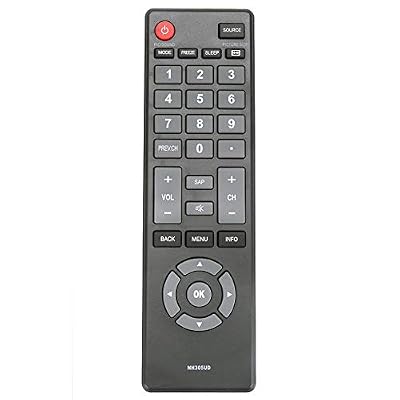 New NH305UD Remote Control fit for Emerson TV LF402EM6 LF402EM6F LF461EM4 LF461EM4A LF501EM4 LF501EM4A LF501EM4F LF501EM5 LF501EM5F LF501EM6F