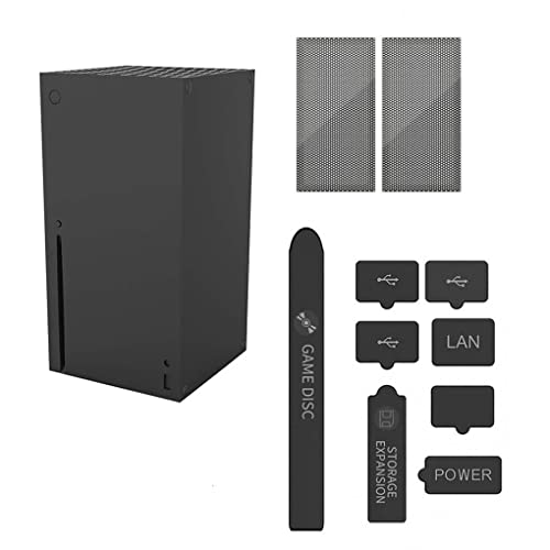 SUWIAKLALL Coberturas de conector de console de jogos Rolhas de poeira de precisão Ventilação removí