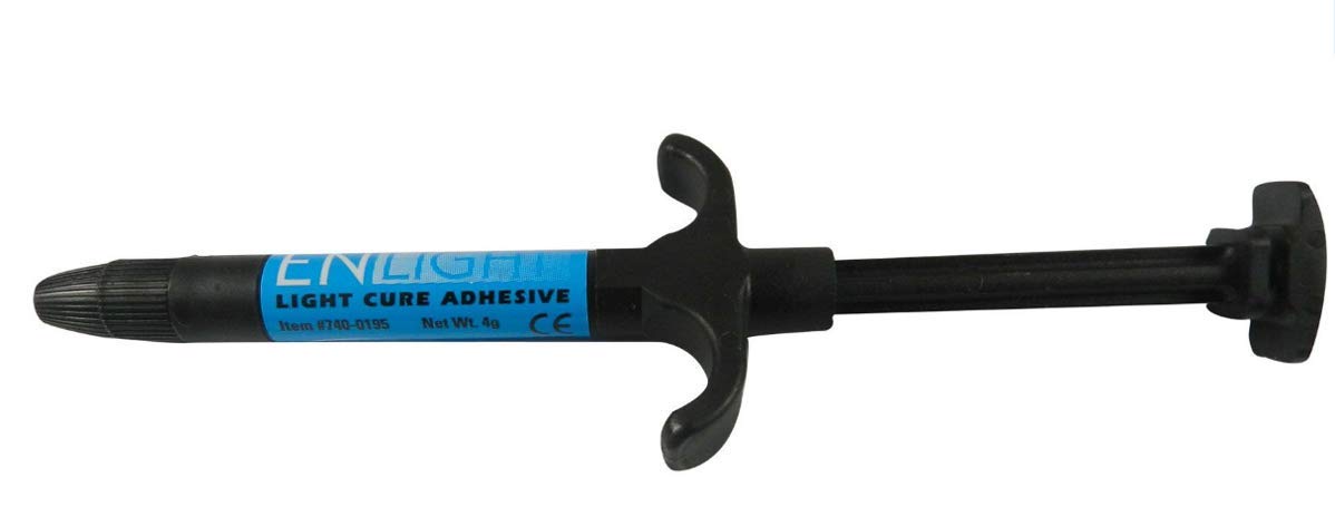 Ormco Enlight Light Cure Adhesive 4g Syringe Pack of 3
