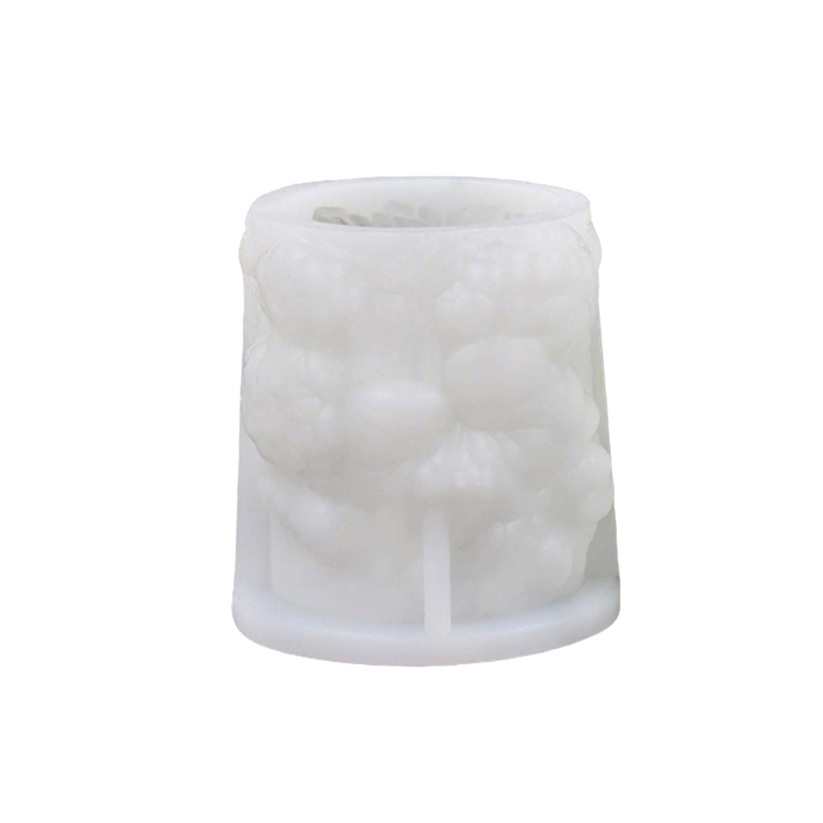 Osniyaw D Multipurpose Silicone Moul For Santa Candles For Craft Projects Family Holiday Santa Silicone Moul For Candles