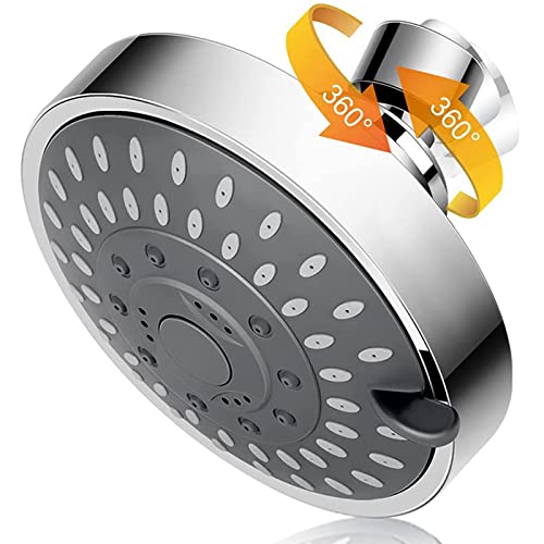 Pommeau de douche haute pression anti-calcaire pour faible pression d'eau - 6