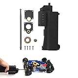 Tiiyee RC Handheld Power Starter, 70111A Electric Start Drill Backplates Cover Wand Replacement Metal Starter Poratble Remoted Control for HSP 540 Motor 1/10 Car Nitro Engine Parts Rotor