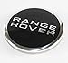 TSD 4Pcs Range Rover Supercharged Black 63mm Badge Wheel Hub Center Caps（alternatives Refit Wheel Hub Center Caps）