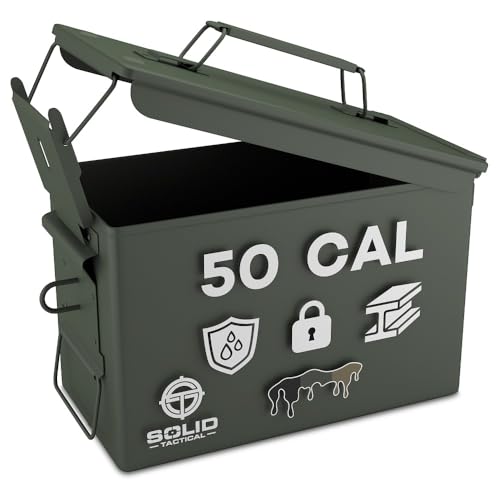 Solid Tactical Metal Ammo Can