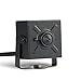 Produktbild HD 3MP Mini POE IP Kamera, Revotech Indoor Wired Network Sicherheit Kamera ONVIF P2P 3,7 mm Lochblende 80 ° Betrachtungswinkel 1080P Home CCTV Videoüberwachung H.265 H.264 (I706-2-P Schwarz)