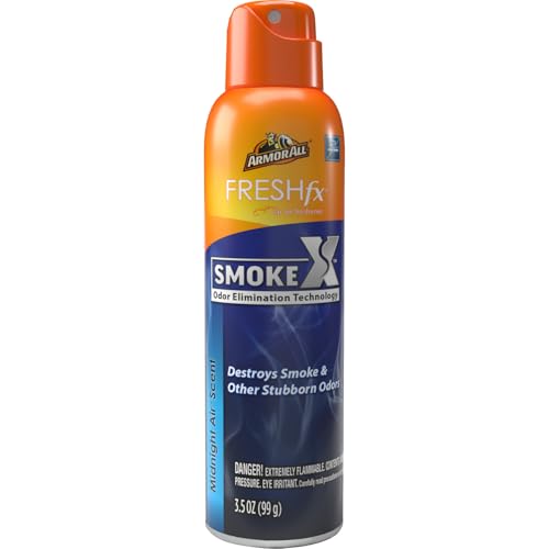 Armor All FRESH fx Smoke X Car Air Freshener, Stocking Stuffers, Midnight Air Scent (3.5 oz)