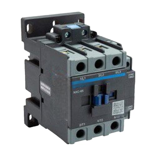 Contacteur AC NXC65 et relais CJX2-4011 AC24V pour commande de moteur triphase