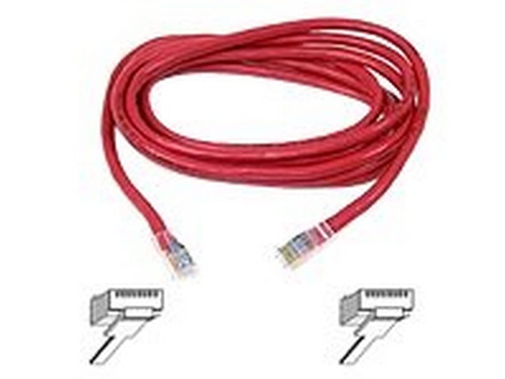 Belkin 4ft 10/100BT CAT5E Patch RJ45M/RJ45M Red