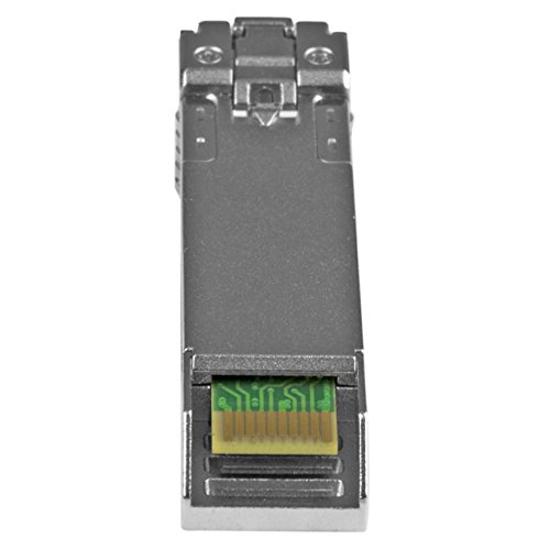 Image of StarTech Cisco SFP-10G-LR-S Compatible SFP+ Module, TAA (SFP10GLRSTTA) | 10GBASE-LR, 10GbE Single Mode Fiber Optic Transceiver, 10GbE SFP+, LC 10km 1310nm DDM Cisco Firepower, ASR9000, C9300