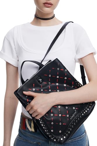 Desigual Zaino Donna Nero - 5
