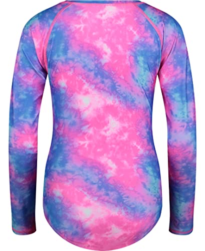 Image of Under Armour Girls One-Piece Paddlesuit Swimsuit, UPF 50+ Sun Protection, Quick Drying Bathing Suit
