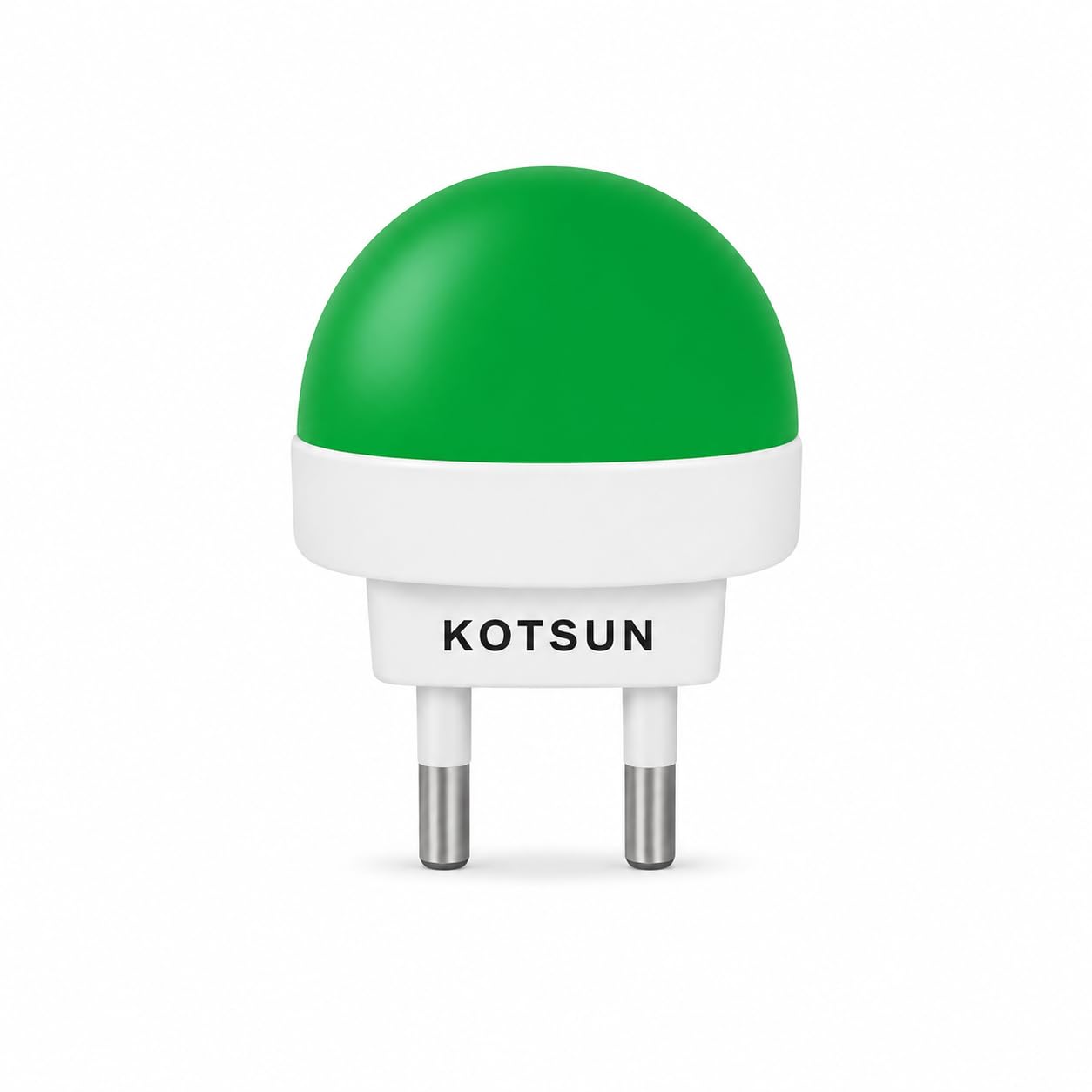 AC PIN LED Night Light, 0.5W, Energy Saving, Plug-in, for Indoor Use (1, Green)-image-25