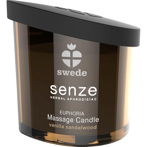 Bougie de massage Swede Senze Euphoria relaxante corps vanille santal