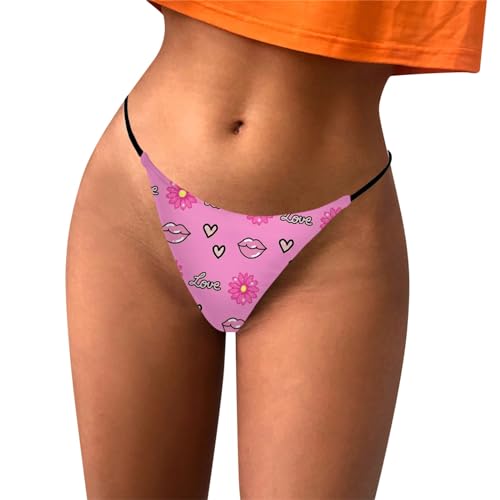 bgyujn Ropa interior de mujer Tanga y tangas para mujer Sexy transpirable Tanga Ropa interior Slips Lencería Divertida Ropa interior Mujeres Mujeres Mujeres Ropa interior Mujeres Tanga Ligero para