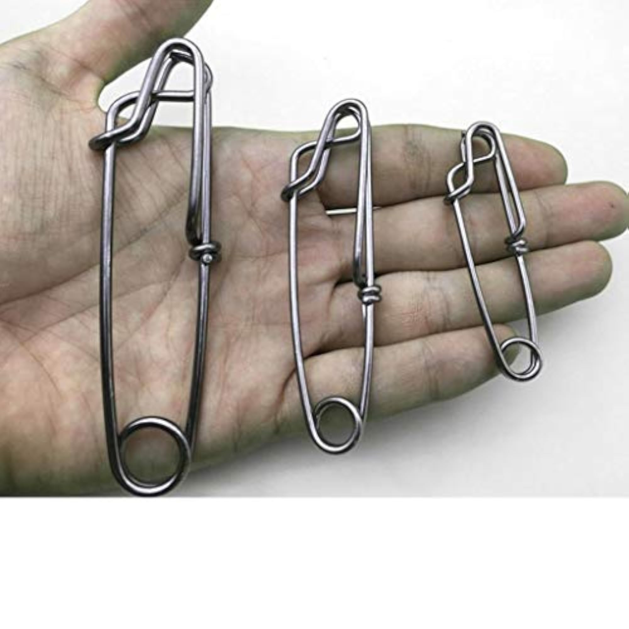 30pcs Ocean Boat Fishing Longline Snap Clips Float Line Clips