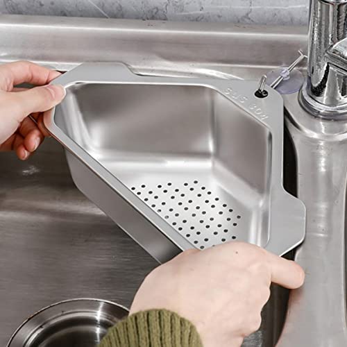 Colador Triangular para Fregadero de Acero Inoxidable miniatura 7