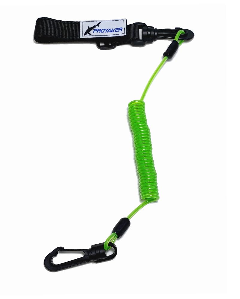 Retractable Rod Leash Safety Tether 150lb Saltwater 10ft Retractable Fishing  Rod Lanyard - 150LB Safety Tether For Saltwater And Kayak Fishing Fishing  Rod Floats For Kayaking