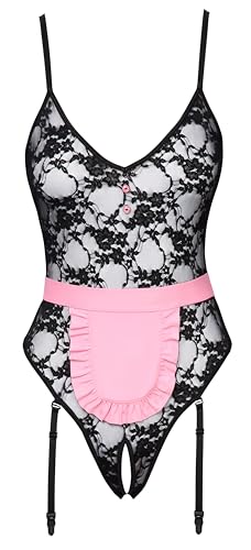 Cottelli Costumes Maid Costume pour femme Black/Pink S