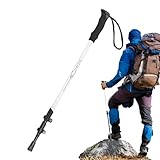 Portabilidad sin esfuerzo: lleve sin esfuerzo nuestros bastones de trekking en cualquier excursión al aire libre, una comodidad y un confort incomparables sin importar a dónde lo lleve el sendero.