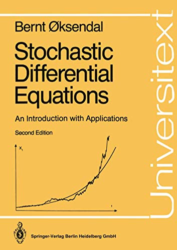 Stochastic Differential Equations: An Introduction with Applications view 2