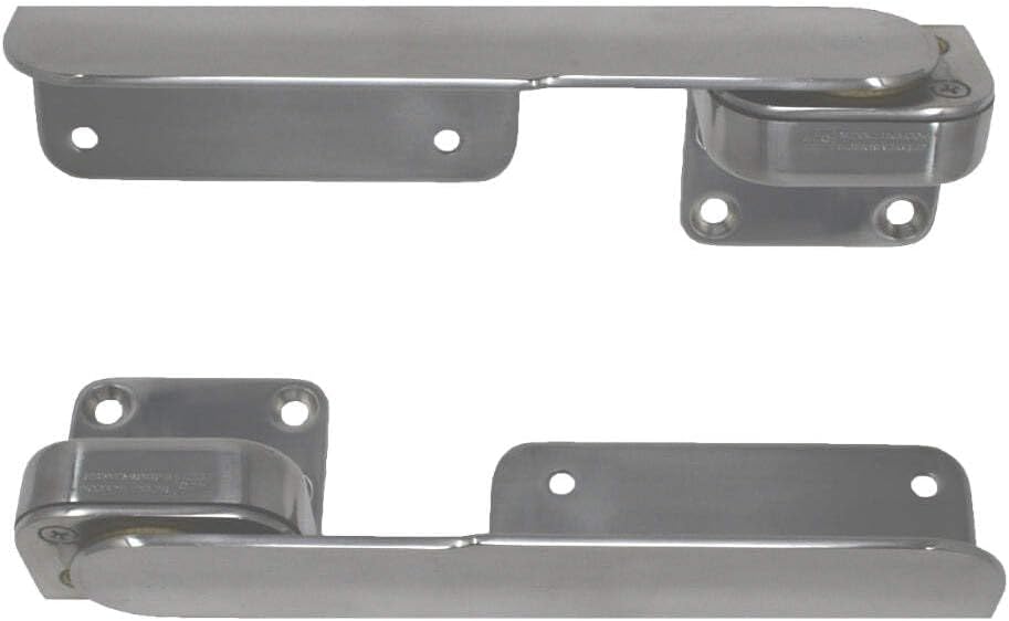 TACO Marine Stainless Steel Command Ratchet Hinge 316 S/S Polished