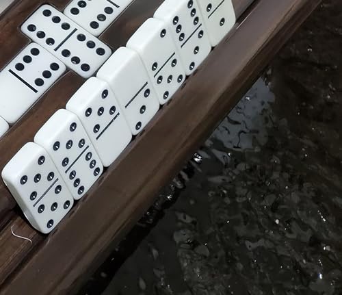 Puerto Rican and Colombian Flag Domino Table miniatura 4